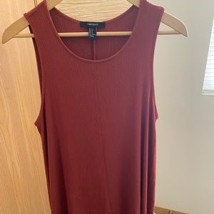 Burnt orange / brick 🧱 color casual dress